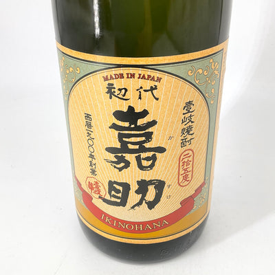 壱岐焼酎　初代嘉助　　720ml 1800ml