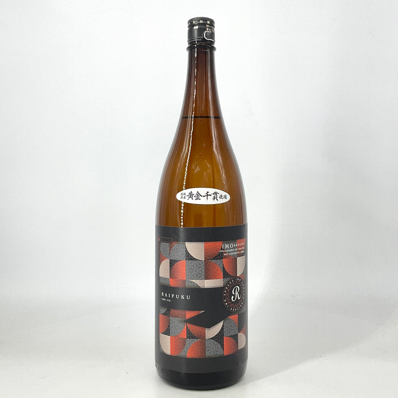 〈特約店限定〉来福　本格芋焼酎　黄金千貫　1800ml