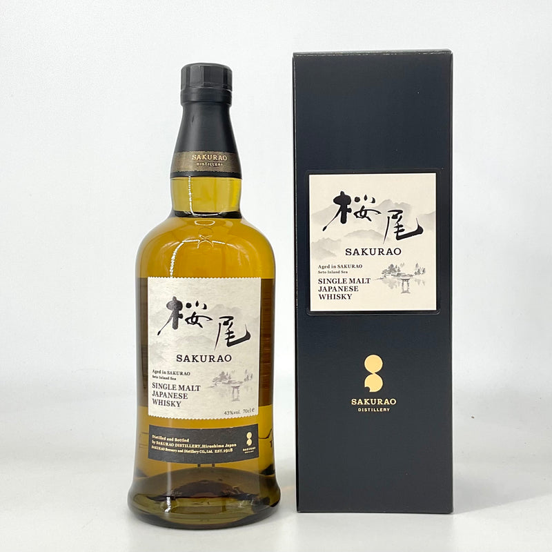 〈数量限定品〉桜尾　シングルモルト ジャパニーズウイスキー　700ｍｌ