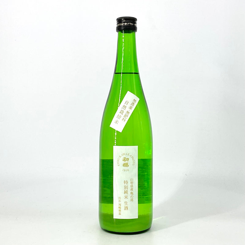 〈当店限定〉初桜  特別純米生酒　自然栽培山形県産亀の尾　720ml